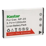 Kastar Rechargeable Battery For Genuine Casio NP-20 Lithium Digital Camera. Fixed Price $8.59.