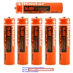 Kastar Nimh 700MAH Battery For Panasonic 1.2V 550MAH HHR-4DPA/4B HHR-55AAABU. Fixed Price $8.89.