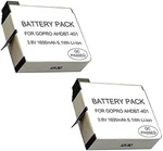 2X Gopro AHDBT-401 Li-ion Battery For Hero Black Silve. Fixed Price $8.89.