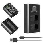 Neewer 2X NP-FW50D Battery & Dual Charger For Sony A7/ZV-E10/RX10. Fixed Price $29.99.