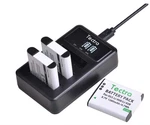 Tectra 3-PACK LI-90B LI-92B DB-110 Battery + Charger For Olympus Tough TG-7,. Fixed Price $18.99.