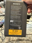 Sony BP-M50 Nickel Metal-hydride Rechargeable Battery Pack BPM50. Fixed Price $75.00.