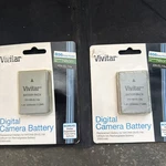 Vivitar Digital Camera Lithium-ion Rechargeable Battery Nikon EN-EL14A Lot Of. Fixed Price $25.00.