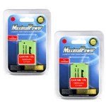 Maximalpower Cam Battery For Canon NB-12L Legria Powershot Mark ? N100 (2PK). Fixed Price $38.98.