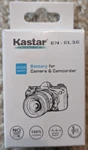 Kastar Battery For Nikon EN-EL3E ENEL3E And Promaster Charger. Fixed Price $9.95.