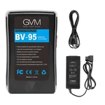 Gvm BV-95 95WH 14.8V 6600MAH Lithium-ion V-mount Battery With D-tap And Dc Outpu. Fixed Price $99.00.