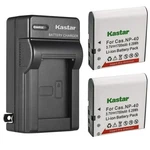 Kastar 2-PACK Battery And Wall Charger 1 + Batteries, Green. Fixed Price $26.29.