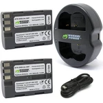 Wasabi Power Battery (2-PACK) And Dual Charger For Nikon EN-EL3E,. Fixed Price $26.99.