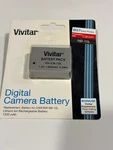 Vivitar NB-10L 1300MAH Replacement Li-ion Battery For Powershot SX40,SX50 Hs & G. Fixed Price $14.95.