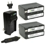 Wasabi Power Battery (2-PACK) & Charger NP-F950, F960, F970, F975 L Series. Fixed Price $46.99.