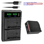 Kastar Battery LTD2 Usb Charger For Panasonic VW-VBG6PPK CGA-E625 Pro. Fixed Price $60.99.