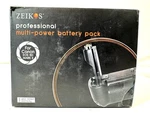 Zeikos Multi-power Battery Pack For Canon Eos Mark Ii, Model ZE-CBG5DII. Fixed Price $29.99.
