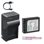 Kastar Battery Ac & Usb-c Charger For Panasonic BM7 Lumix FZ4 FZ10 FZ20 Camera. Fixed Price $27.99.