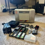 Sony EV-C8U VIDEO8 Vcr + CCD-M8U Camcorder Bundle Case Manuals Tested All Works. Fixed Price $259.99.