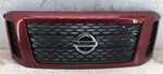 2016-19 Nissan Titan Xd PRO-4X Front Upper Grille W/camera Red Pearl Oem *notes. Fixed Price $750.00.