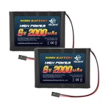 Melasta Rc Receiver Battery 6V 2000MAH Rechargeable Nimh 6.0V, Black. Fixed Price $36.99.