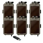 Stealth Cam Sol-pak 12V Solar Battery (6 Pack) Bundle With Memory Card Reader. Fixed Price $339.99.