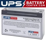 Saft PB2400 6V 12AH F1 Replacement Battery. Fixed Price $24.99.