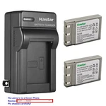 Kastar Battery Ac Wall Charger For Konica Revio KD-400Z KD-410Z KD-420Z Camera. Fixed Price $6.99.