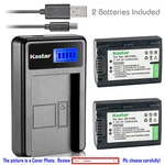 Kastar Battery Lcd Charger For Sony NP-FH50 & DCR-DVD605 DCR-DVD608 DCR-DVD610. Fixed Price $18.99.