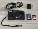 Nikon Coolpix S9700 Digital Camera Black 16MP 30X Zoom Battery + 16GB Sd. Fixed Price $289.99.
