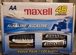 Maxell 723443 - LR648B Alkaline Batteries (aa; Pk; Box). Fixed Price $19.95.