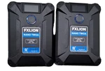 2X Fxlion Nano Two-a Ultracompact Gold Mount Battery (98WH). Fixed Price $299.99.