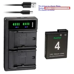 Kastar Battery LTD2 Charger Replacement For Dji Osmo Action 3/4/5 Pro. Fixed Price $10.99.