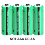 4CS Pkcell 2/3AAA Size Batteries 1.2V Ni-mh Rechargeable Battery For Solar Light. Fixed Price $5.20.