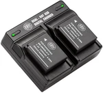 Bm 2X DMW-BLG10 Batteries & Dual Charger For Lumix GX9, LX100 Ii, ZS200, ZS70. Fixed Price $24.99.
