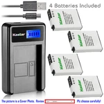 Kastar Battery Lcd Charger For Nikon EN-EL12 & Coolpix S630 S640. Fixed Price $13.99.