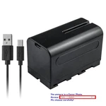 Kastar NP-F770T 7.4V 5800MAH Usb-c Battery For Sony Led Light Monitor. Fixed Price $37.99.