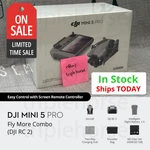 Dji Mini 5 Pro Fly More Combo (rc 2) Free 1-3 Day From Usa. Fixed Price $1009.00.