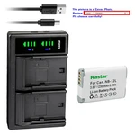 Kastar Battery LTD2 Charger For Canon NB-12L CB-2LG Powershot N100 Camera. Fixed Price $9.99.
