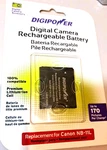Digipower Li-ion Digital Camera Rechatgeable Battery Replacement For CANONNB-11L. Fixed Price $13.83.