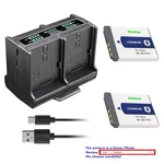 Kastar Battery Quadruple Charger For Sony NP-BD1 NP-FD1, Type. Fixed Price $15.99.