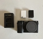 Sony Alpha A6300 Mirrorless Camera Body Black W/ 2 Batteries Dual Usb Charger. Fixed Price $425.00.