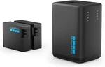 Gopro Dual Battery Charger + 2 Enduro Rechargeable Batteries (HERO13 Black). Fixed Price $69.50.