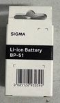 Sigma BP-51 Lithium-ion Battery For Dp Quattro Digital Camera New Open. Fixed Price $52.80.