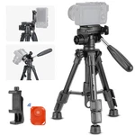 Neewer Mini Desk Video Tripod For Camera & Phone With 3 Way Pan Tilt Head. Fixed Price $28.99.