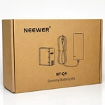 Neewer NT-Q4 Dummy Battery Kit Ac Adapter For Flash Strobe Continuous Power. Fixed Price $54.15.