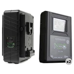 Core Swx Neo Slim V-mount Batteries (98WH) + Charger. Fixed Price $400.00.