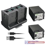 Kastar Battery Quadruple Charger For Canon BP-819 BP819, BP-827 BP827, CG-800. Fixed Price $71.99.