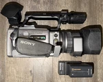 Sony Handycam DCR-VX2100 Minidv Ntsc Battery + Charger. Fixed Price $299.00.