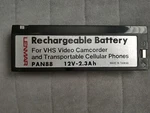 Picture Power Portable Vcr Camcorder EPP100C Replacement Battery Panasonic Other. Fixed Price $50.00.