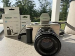 Olympus Pen E-PL1 Digital Camera 12.3MP HELIOS-44M-5 VF-2 Viewfinder, Plus. Fixed Price $349.95.