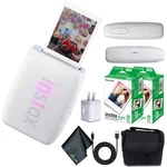 Fujifilm Instax Mini Link 3 Smartphone Printer (clay White) + 40 Instant. Fixed Price $194.95.