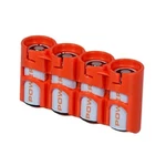 Storacell By Powerpax Slim Line Orange CR123, CR123A Battery Case. Fixed Price $7.99.