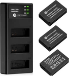 LP-E12 Battery 3-PACK & Triple Slot Charger For Canon Eos M50, Mark Ii, M,. Fixed Price $54.99.