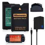 Hisewen 1000 Battery 2 Pack And Fast Charger For Sony PSP-110 (1.... Fixed Price $38.38.